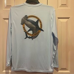 Hammerhead Surf Shop Key West Fl Microfiber Performance Shirt Men’s Size M